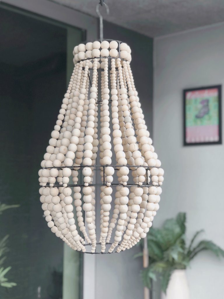 chahaya beaded chandelier