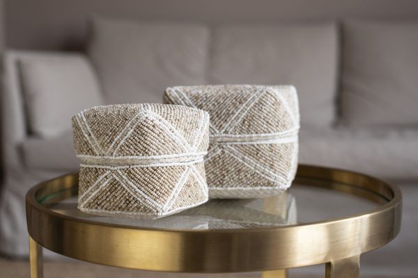 balibliss mentari set beaded baskets