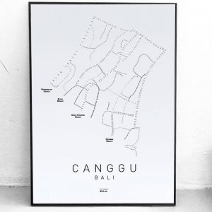 poster canggu white