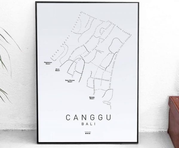 poster canggu white
